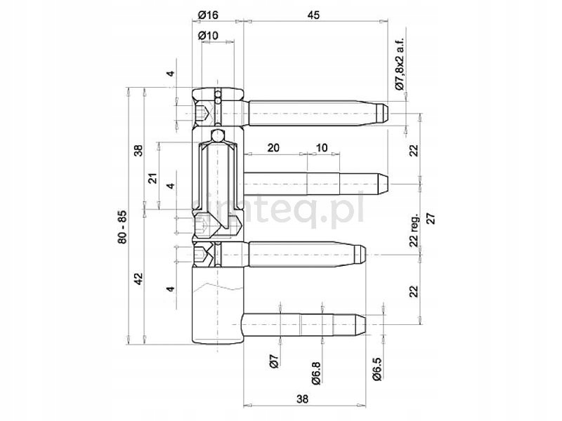 Петли дверные ввертные схема установки