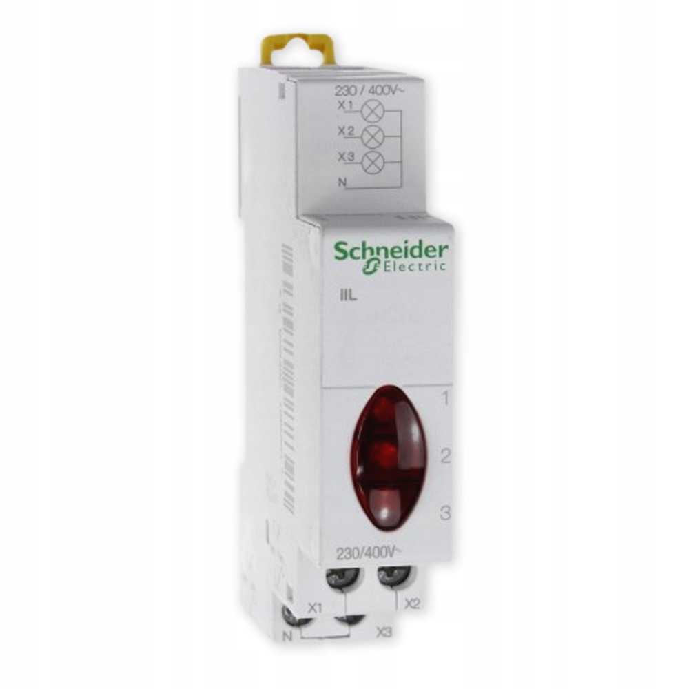 

Schneider Lampka Modułowa Led Czerwona 3F 230V