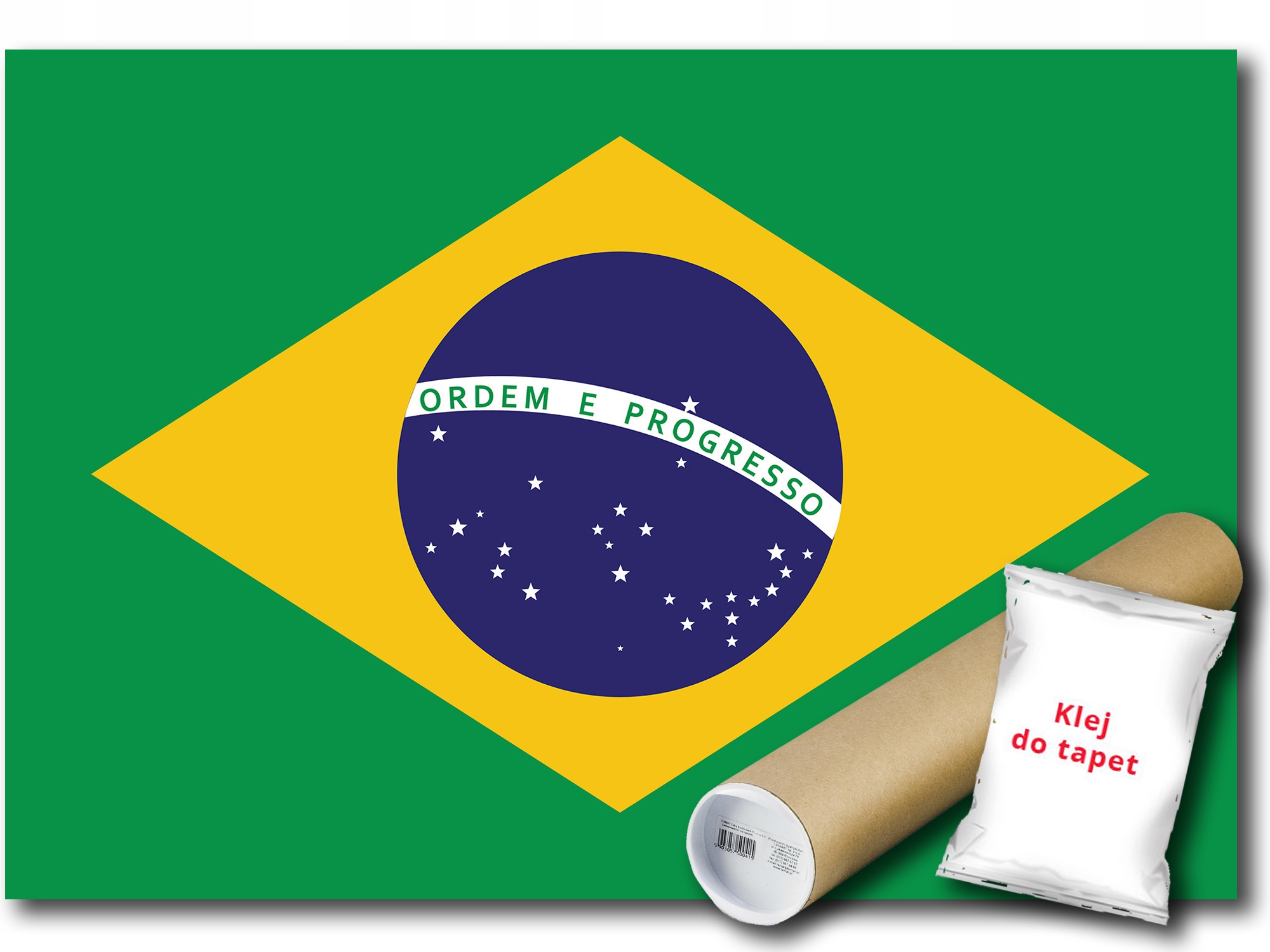 

Fototapeta Flaga Brazylia 22A Fm 104x70,5 F481