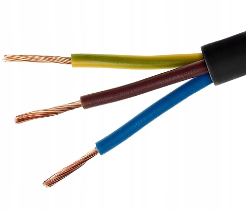 

Przewód kabel H05VV-F Owy 3x1,5mm2, na Przedłużacz