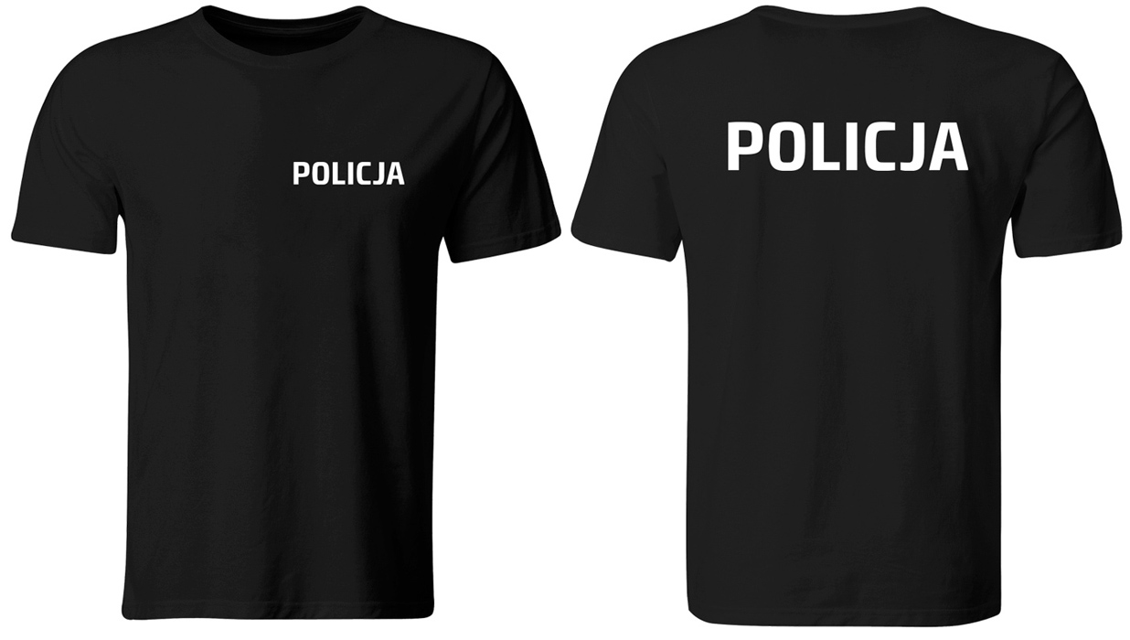 

Koszulka Policja Policyjna Ekstra Jakość Roz. S