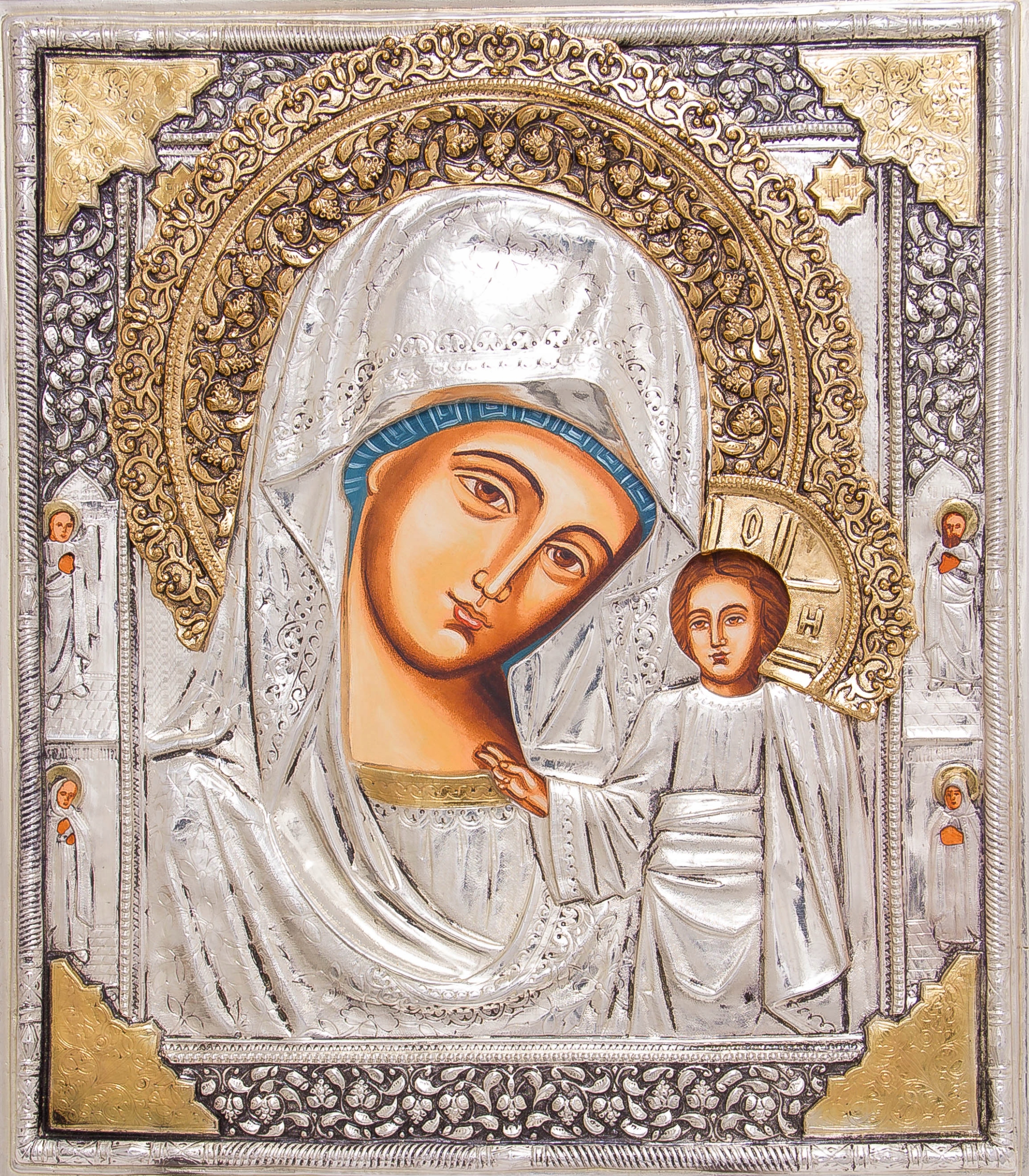 Ikona Matki Bożej Kazańskiej RĘCZNIE PISANA nr 38