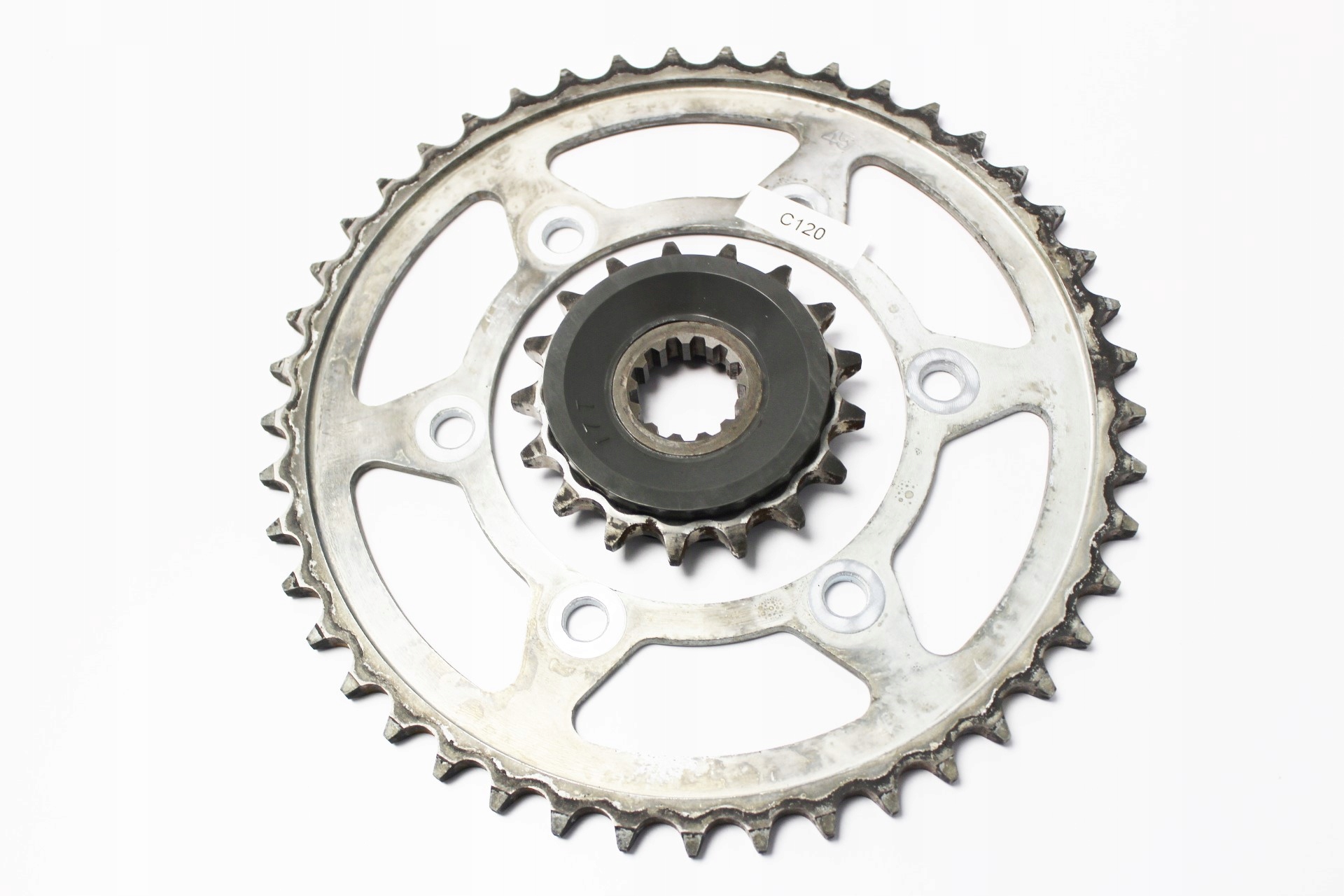 YAMAHA R1 RN12 04-06 ZĘBATKI ZĘBATKA PRZÓD TYŁ