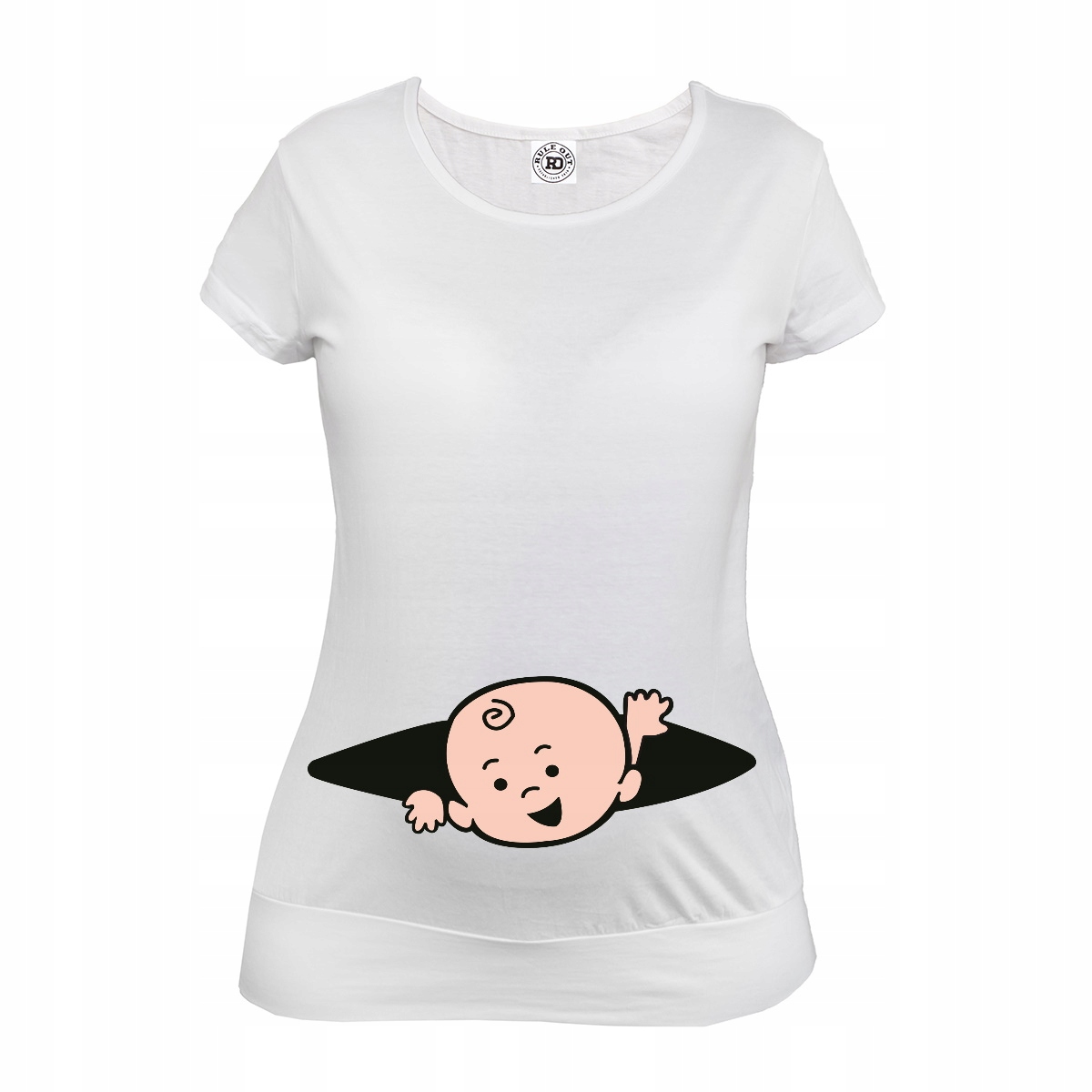 ŚMIESZNA KOSZULKA CIĄŻOWA CIĄŻOWE WZORY BABY44