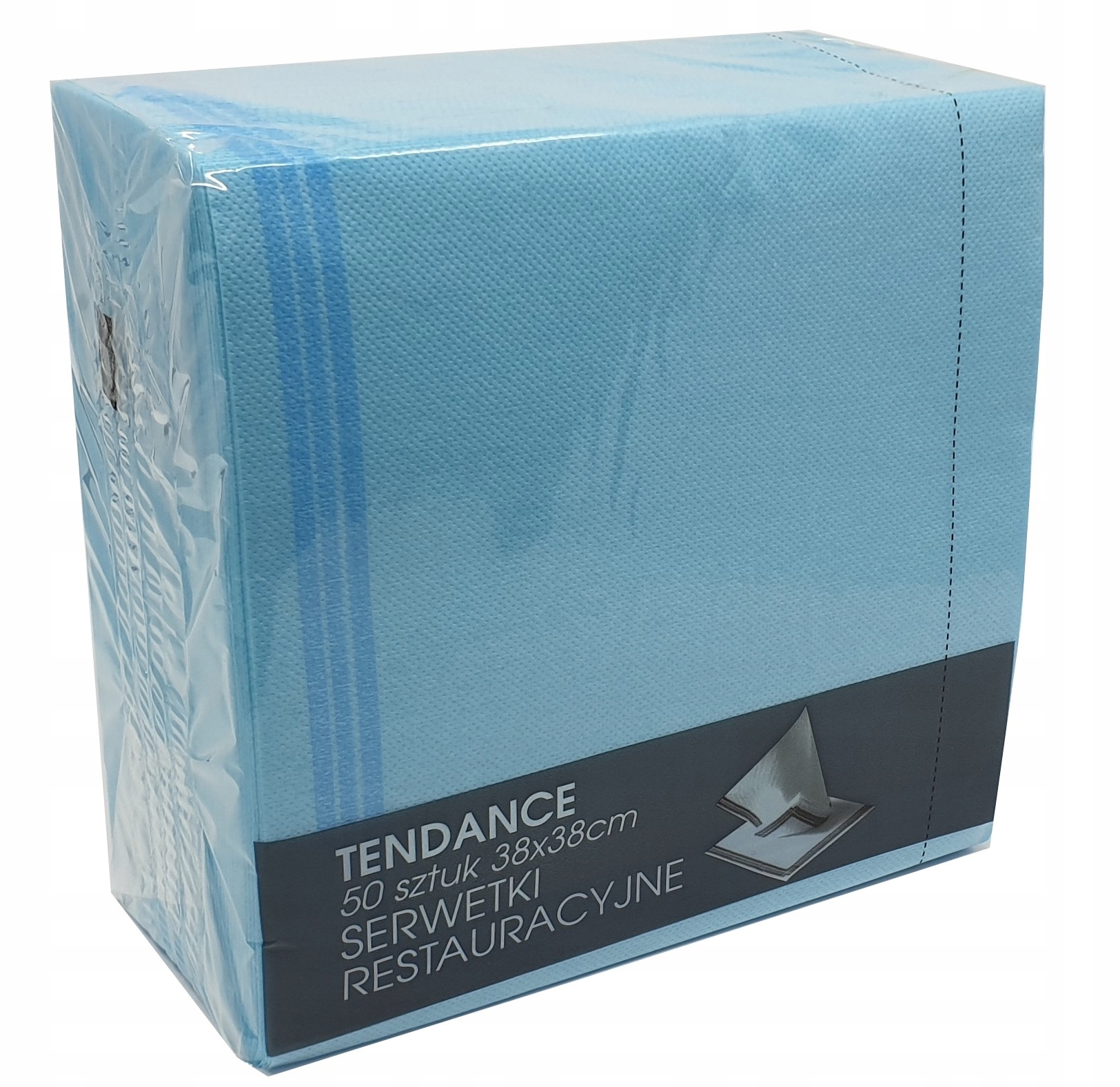 

Serwetki tendence 38x38 błękitne 50 sztuk