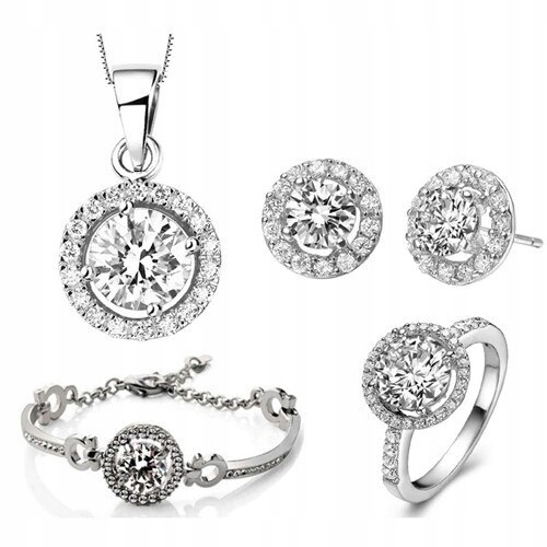 

Komplet biżuteri Diamentowy Czar Damy swarovski