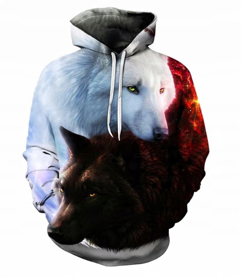 

Bluza 3D Wilk Kot Lew Pies Rewelacyjna