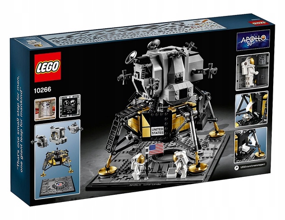 LEGO 10266 CREATOR LĄDOWNIK APOLLO 11 NASA Marka LEGO