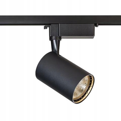 Reflektor szynowy 20W 1600lm 4000K czarny 1 fazowy