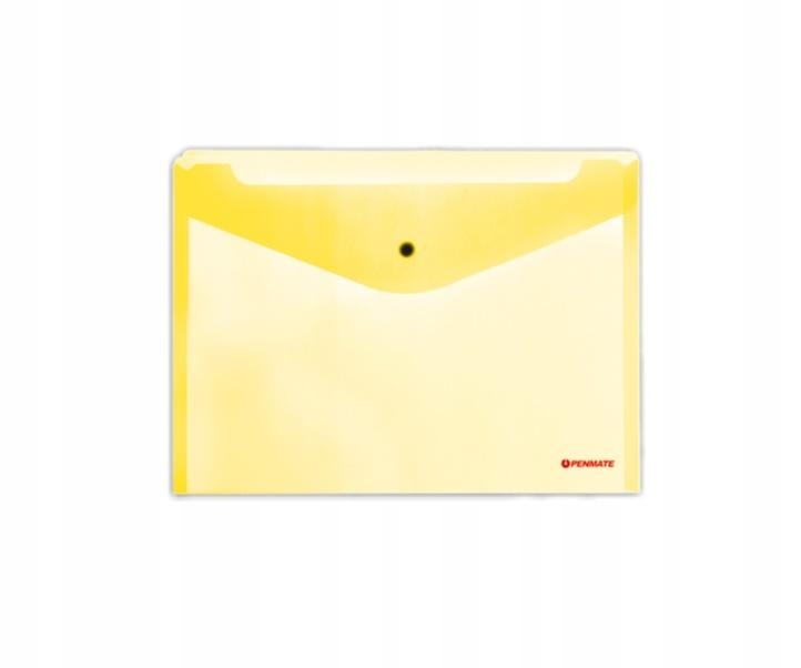 

Koperta Na Dokumenty Zatrzask Penmate żółta A5