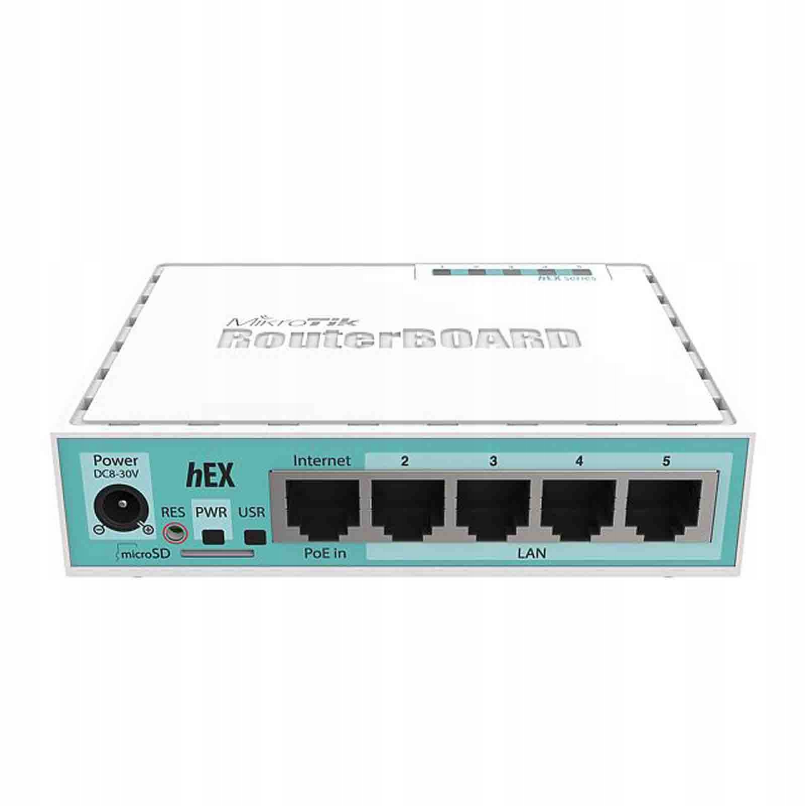Router Mikrotik hEX (RB750Gr3)