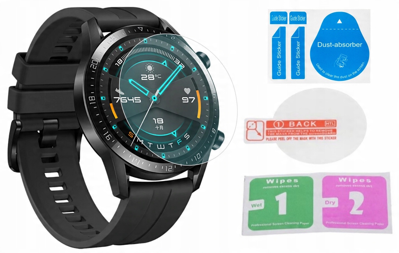 

4x Szkło Hartowane 9H Huawei Watch Gt 2 46mm