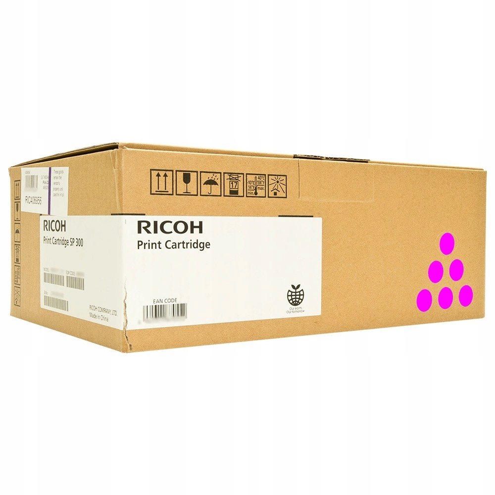 Toner Ricoh toner magenta 4000 výtisků Sp C252DN/C252SF 407533 červený