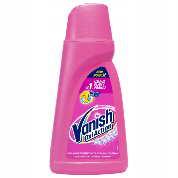 

Vanish Oxi Pink Odplamiacz w Żelu do Kolor 1,4l