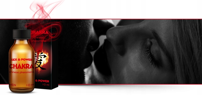 CHAKRA INTENSYWNE PERFUMY W OLEJKU MEGA MOCNE 7x FEROMONY MĘSKIE ORG Waga produktu z opakowaniem jednostkowym 0.1 kg