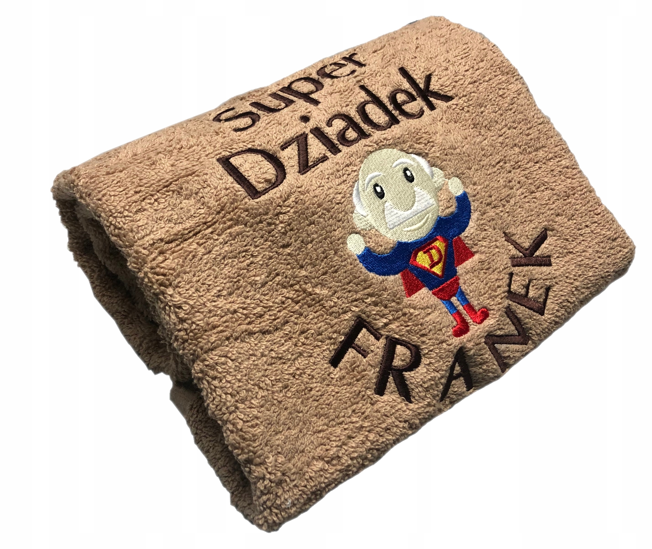 

Ręcznik 50X100 Z Haftem Imię Dzień Dziadka Prezent