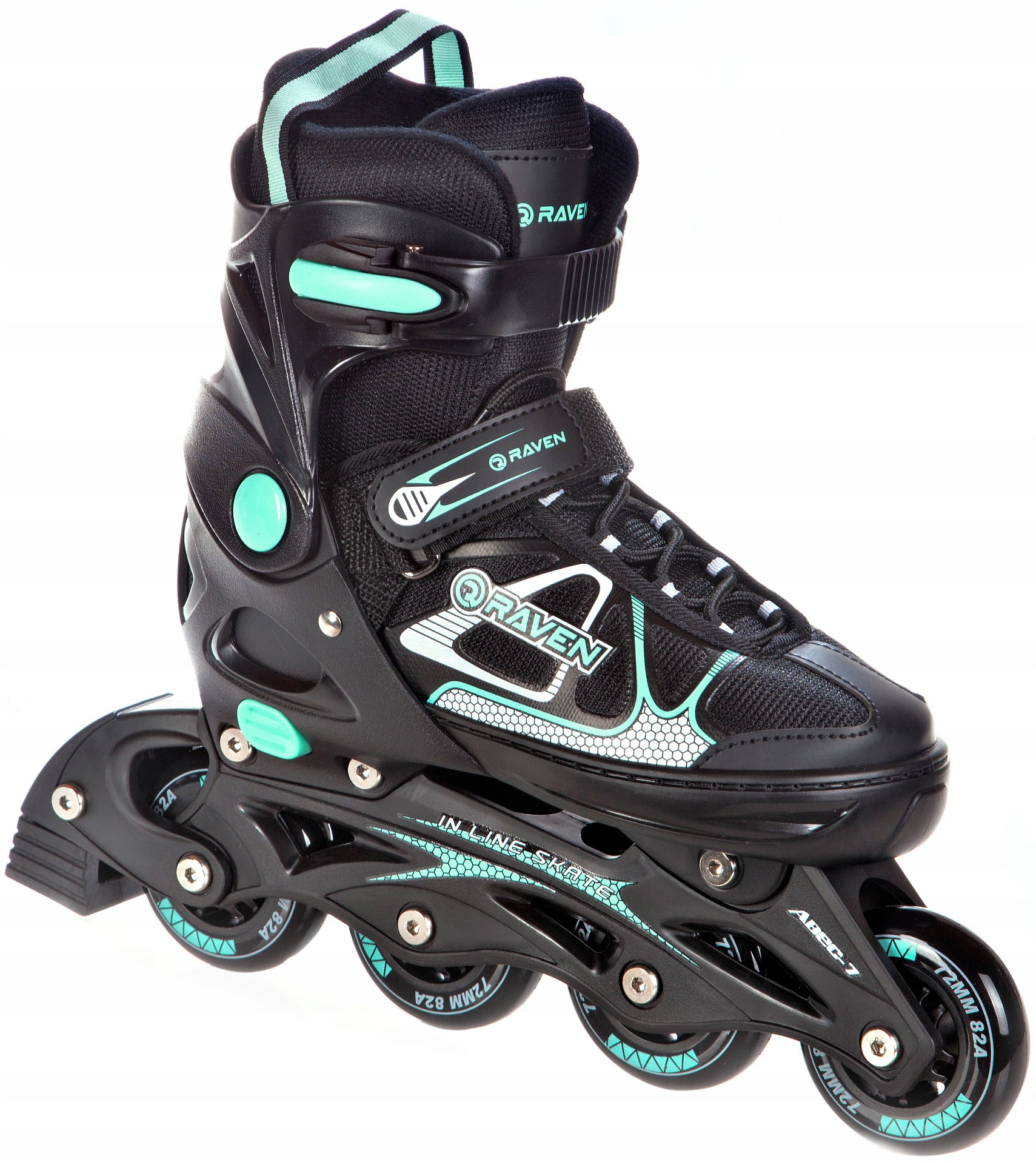 

Rolki Regulowane Raven Spirit Black/Mint 37-40