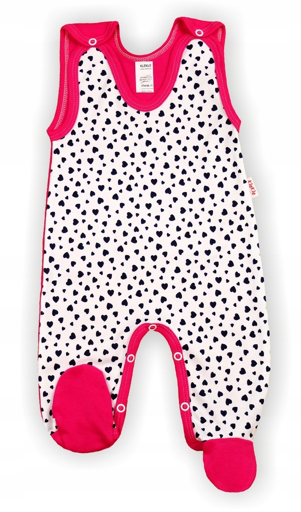 ŚPIOCHY śpioszki ROZPINANE MYSZKA BIEL 68 KLEKLE Kolor wielokolorowy