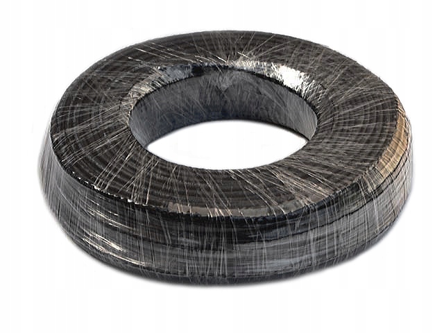 Przewód skrętka U/utp kat.5E linka AWG24 Pvc 100m czarny Telegartner