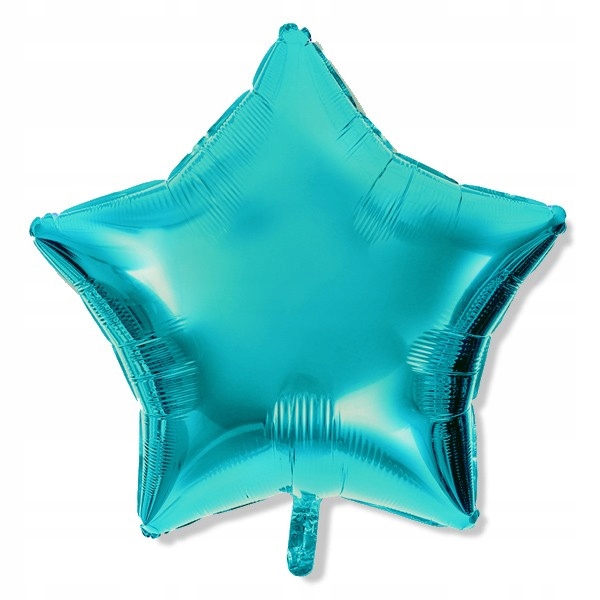

Balon gwiazdka 45 cm foliowy Niebieski Tiffany