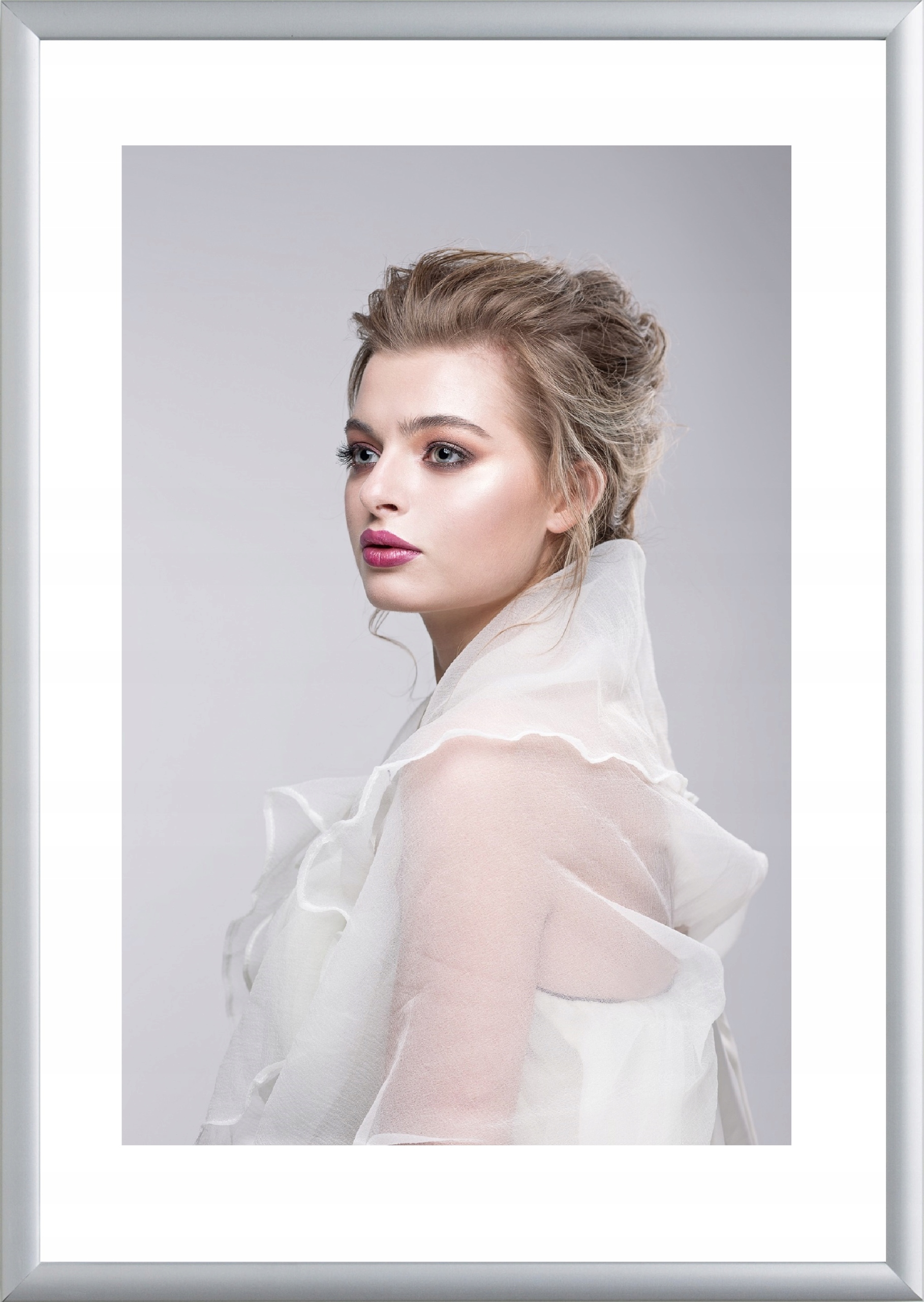 

Rama aluminiowa 21x29,7 srebrna ramka 29,7x21 A4