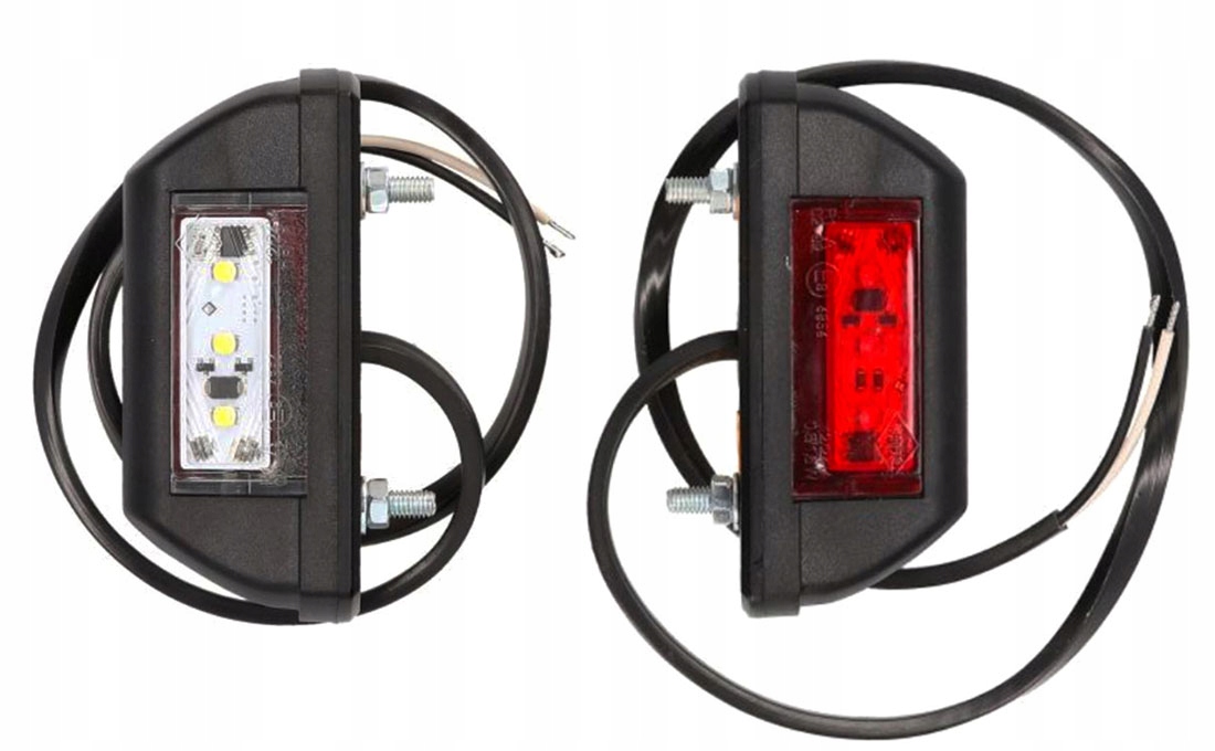 LAMPA OBRYSOWA Obrysówka boczna led 12/24V 2X