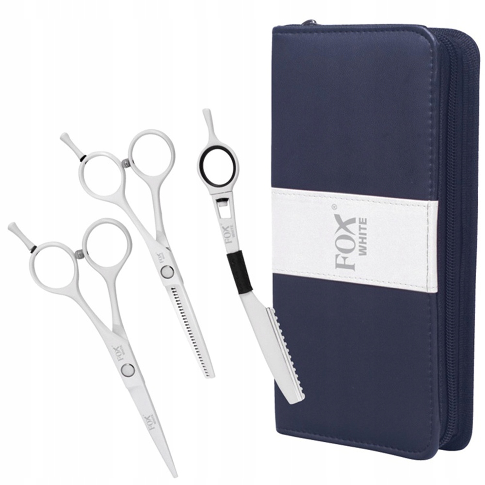 Fox Sada nůžek na degáž Nůž Čínský bílý