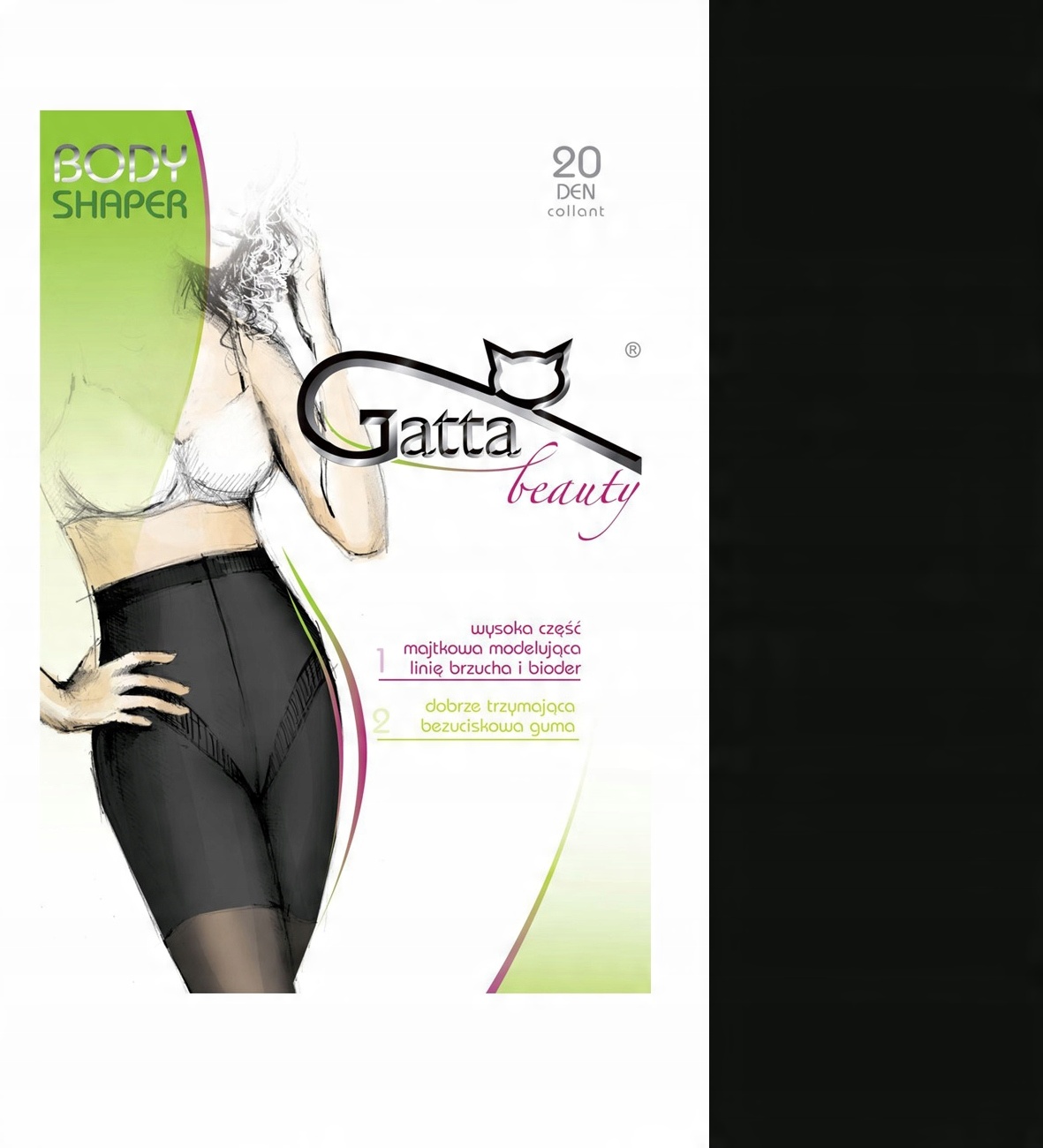 

Rajstopy Gatta Body Shaper 20 Den 4/L Fumo