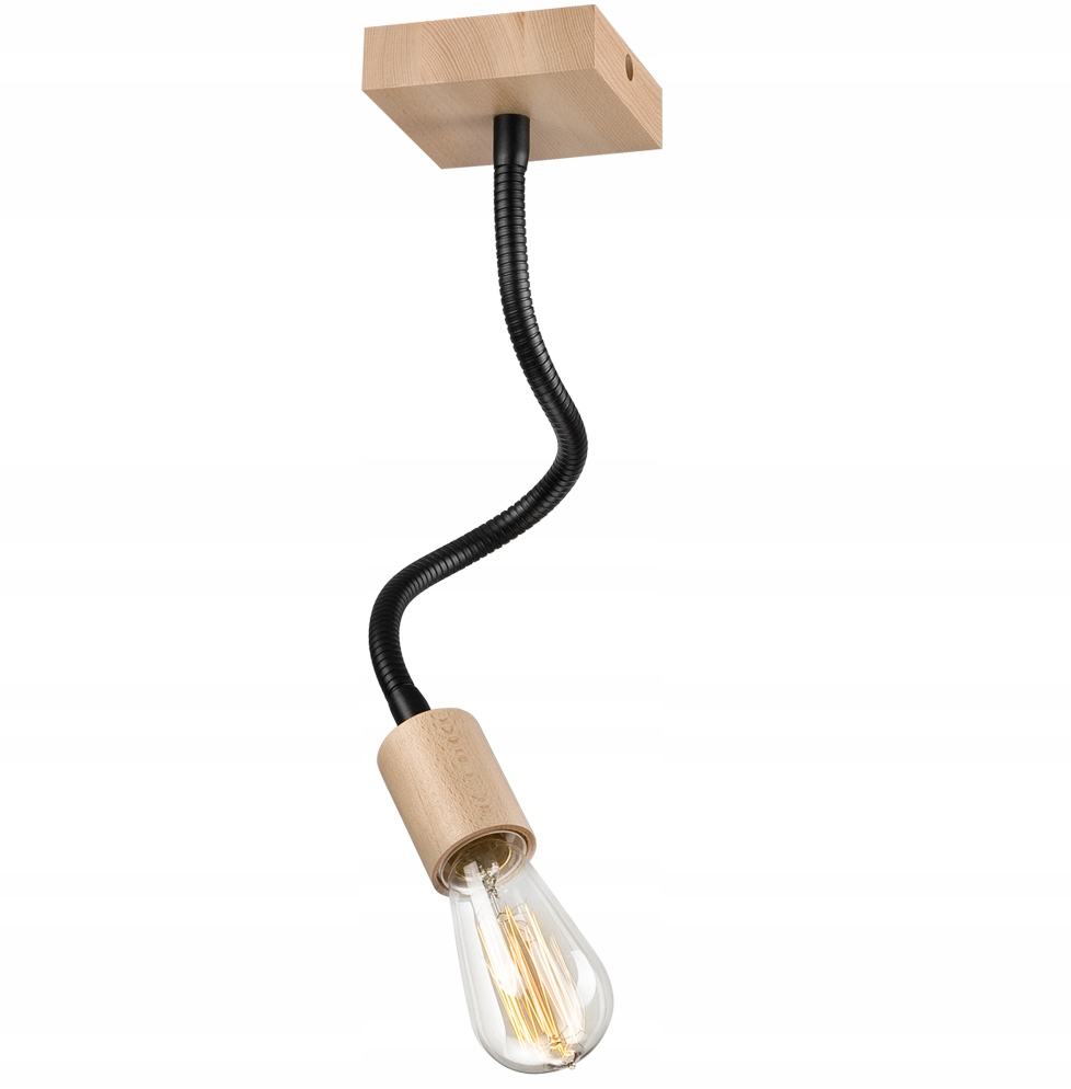 1 PLAFON CAMERON LAMPA SUFITOWA FLEX PAJĄK BUK E27