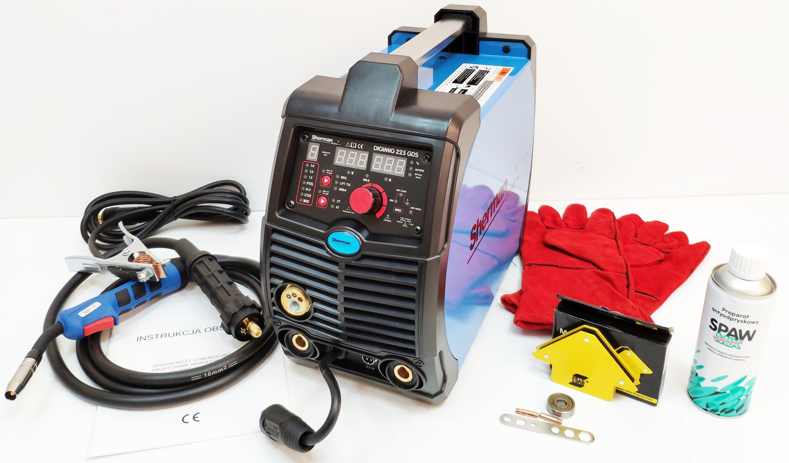 SPAWARKA SHERMAN DIGIMIG 225GDS 225 gds komplet Marka Sherman