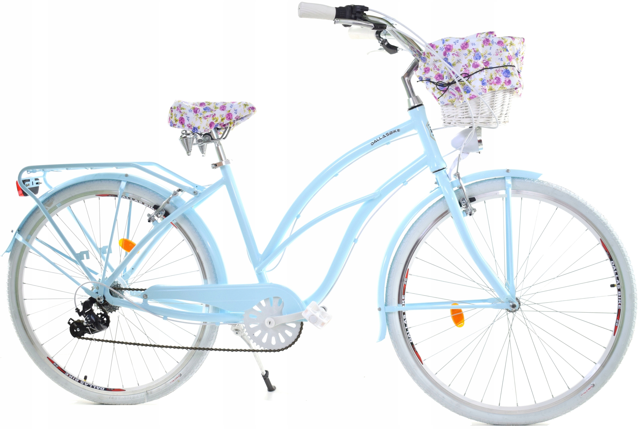 Rower miejski damski Dallas 28 Aluminiowy Cruiser