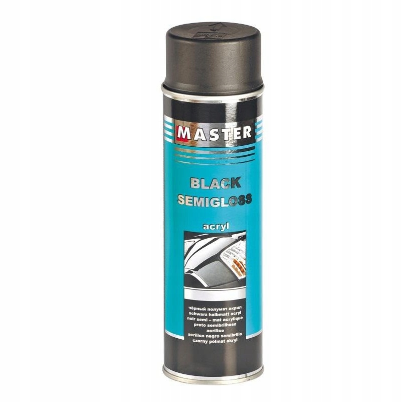 

Master Lakier Akrylowy Czarny Półmat Spray 500ML