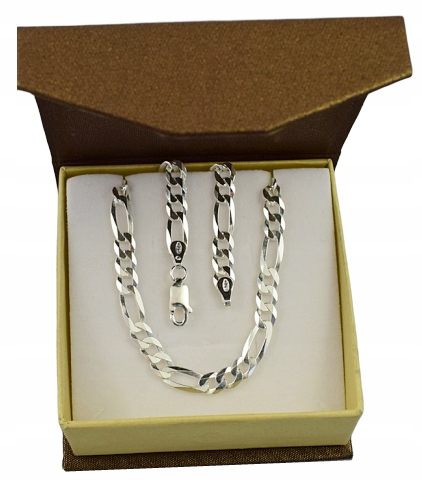 

Łańcuszek Srebrny Figaro / - 50 % + Gratis !!!