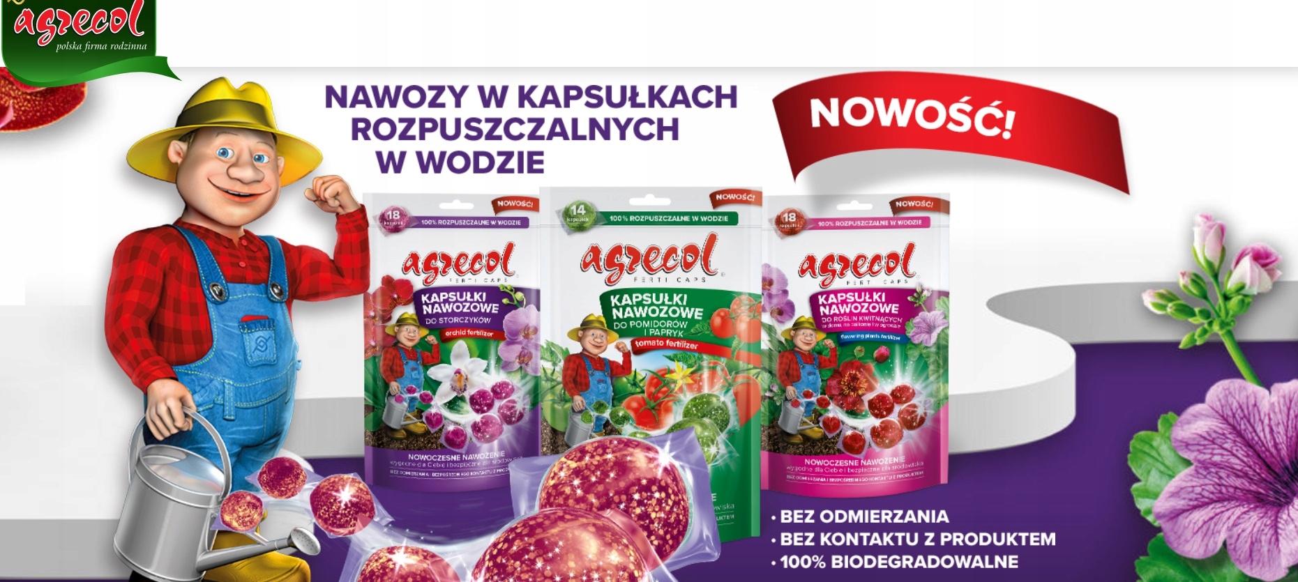 FERTICAPS Kapsułki Nawozowe do BORÓWEK JAGÓD x14 Kod producenta 160
