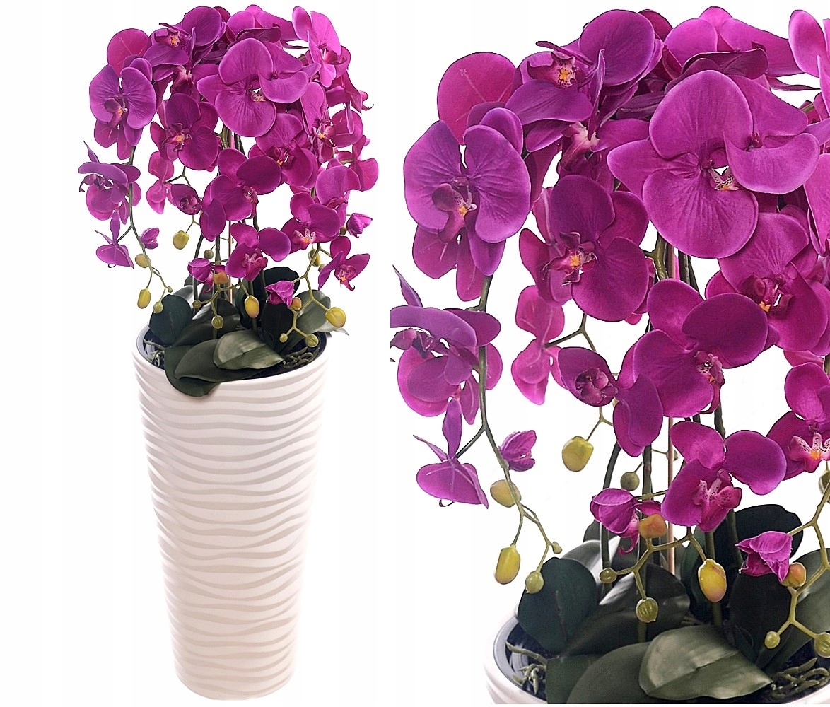 

Sztuczny Storczyk Kwiaty Sztuczne Storczyki 95 cm