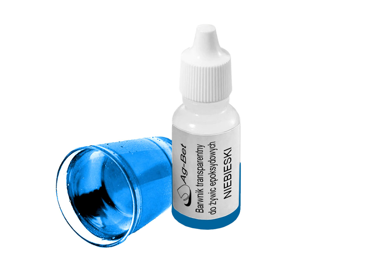 

Barwnik Transparentny , Żywica epoksydowa . 10 ml
