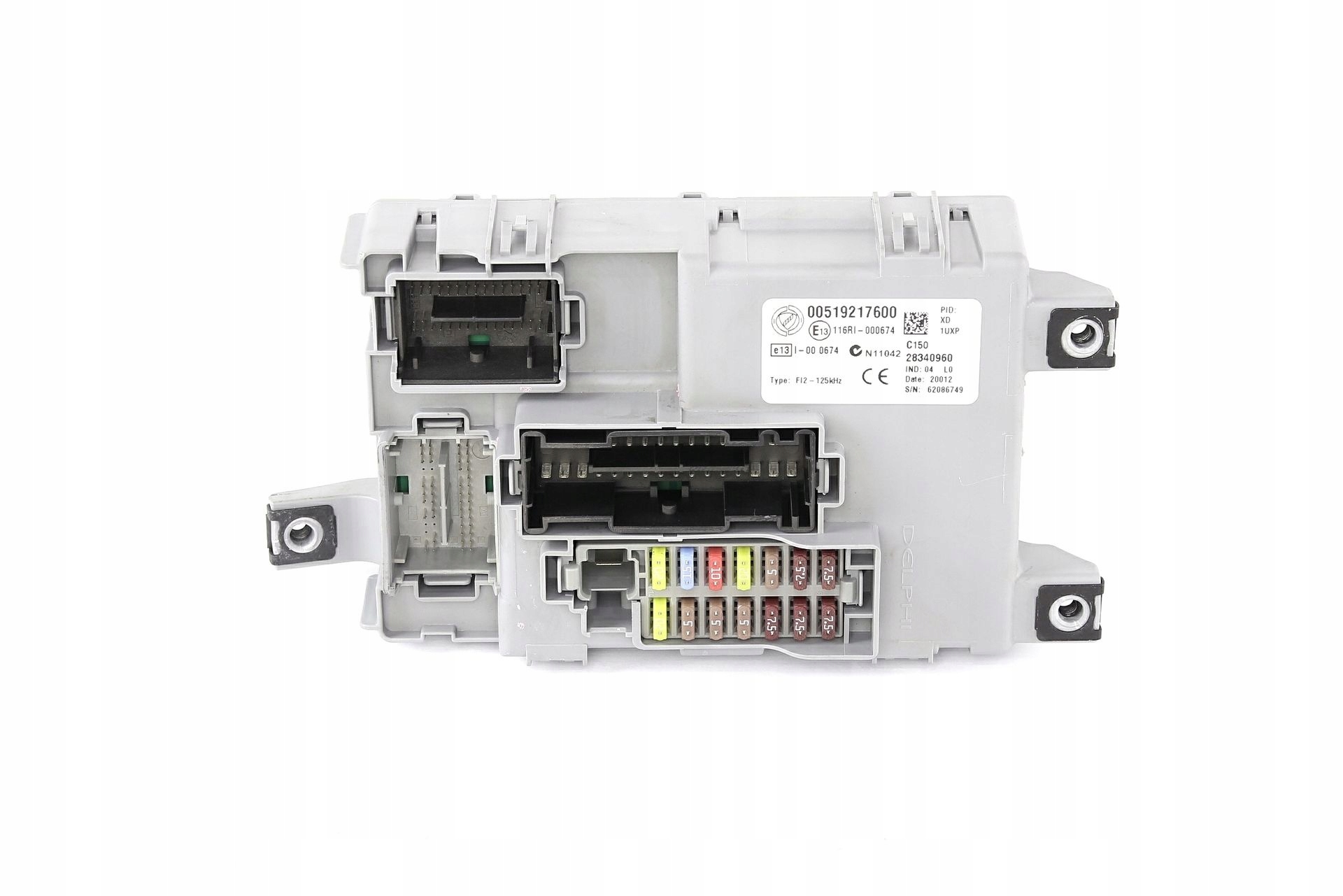 BODY KOMPUTER BSI FIAT DOBLO 09- 51921760