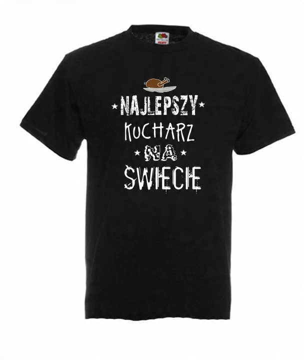 

XXL Koszulka Męska Kucharz Szef Kuchni Gotowanie
