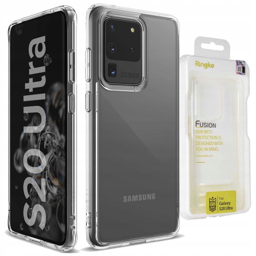 

Etui Ringke do Galaxy S20 Ultra, pokrowiec, Fusion