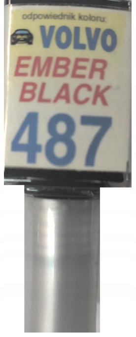 VOLVO 487 EMBER BLACK LAKIER ZAPRAWKA DO RYS ARA 10 ML