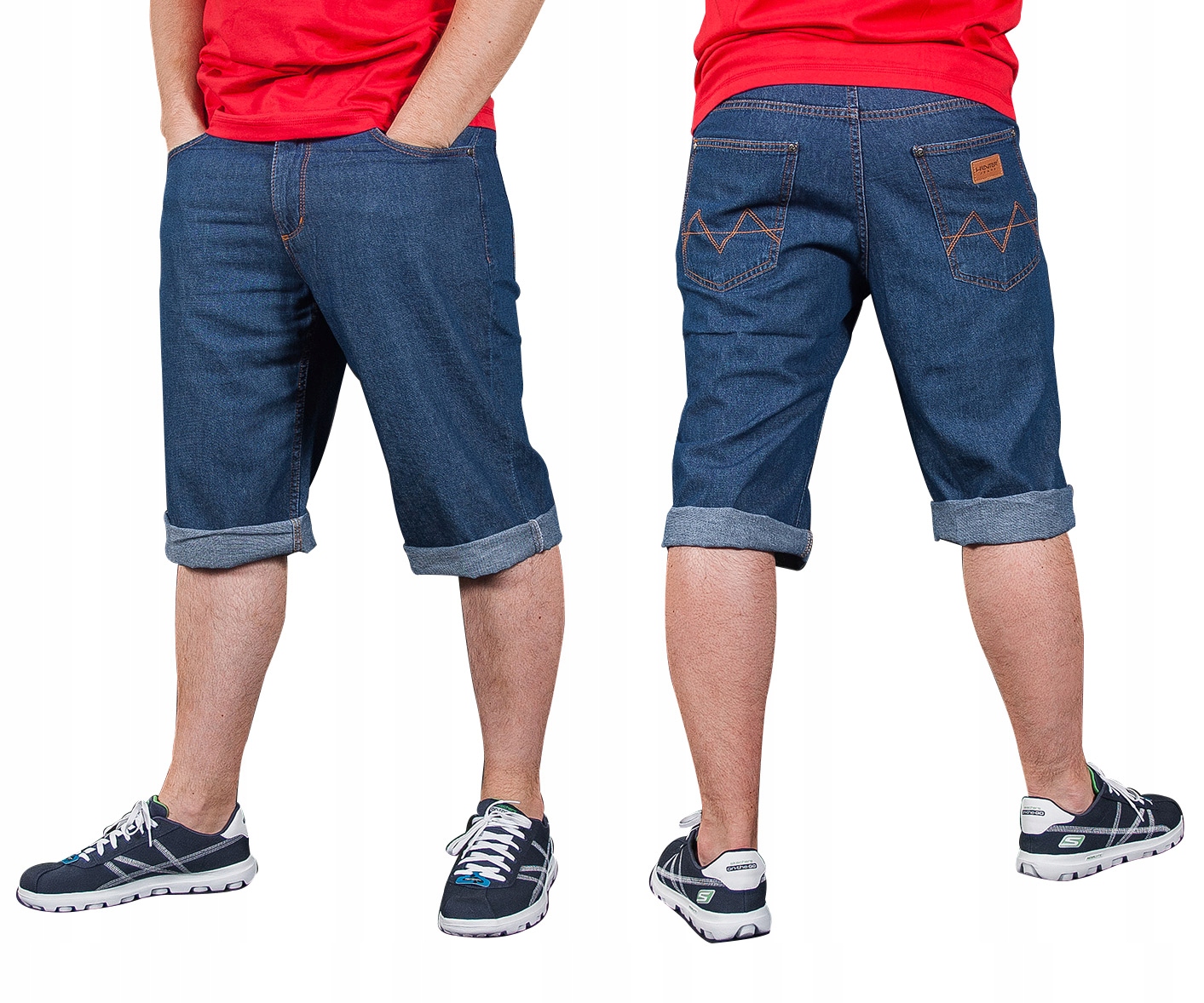 

Krótkie Spodenki Szorty Męskie Jeans 150/27 84 cm