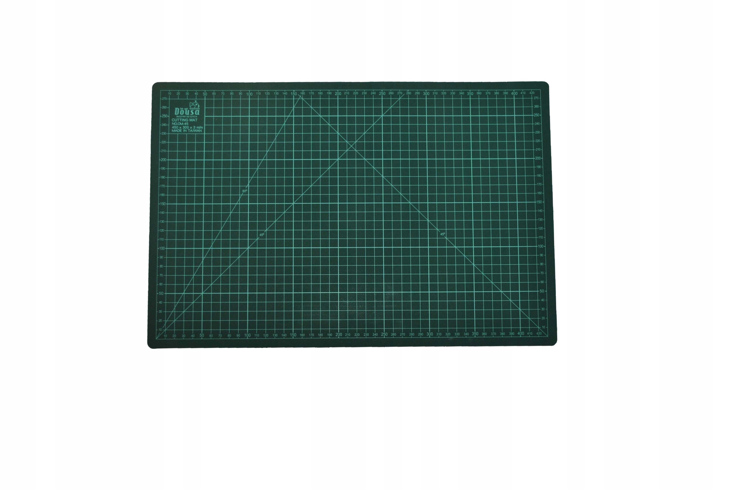 

Mata do cięcia samogojąca 450x300x3mm zielona kąty