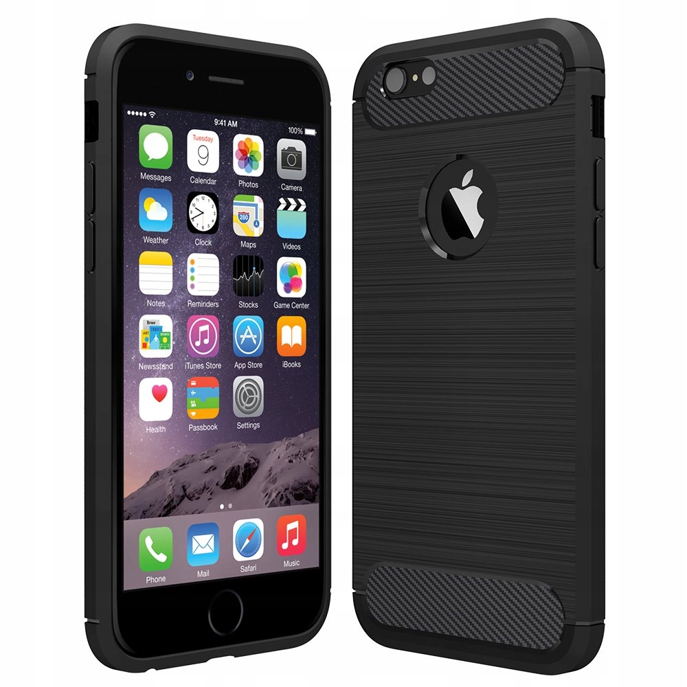 

Etui Carbon Case do iPhone 6 i 6S + Szkło