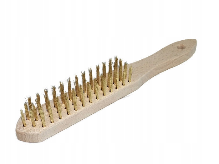 

Szczotka Druciana 4 Rzędowa Do Rdzy Drewniana