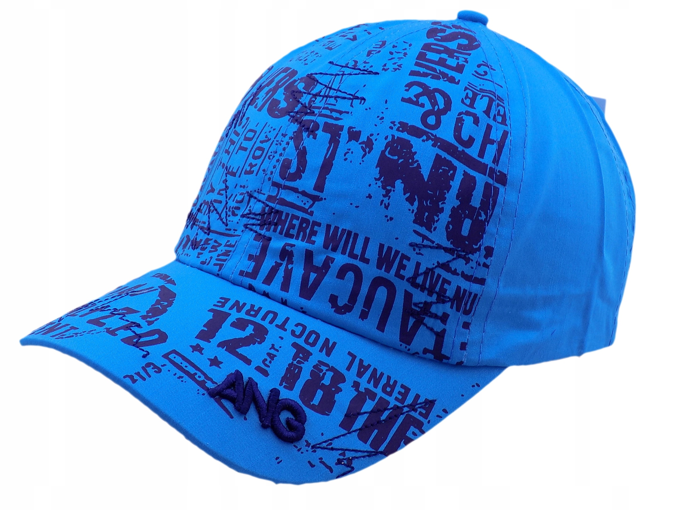 

Bejsbolówka Gazeta Ang Regulacja 56 CM Bawełna