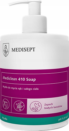 

Mediclean Olivia Mydło W Płynie 0,5L Pompka Wydajn