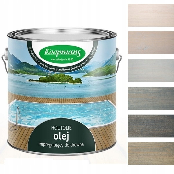 

Koopmans Houtolie Olej Tarasowy 2,5 l Szary Grey