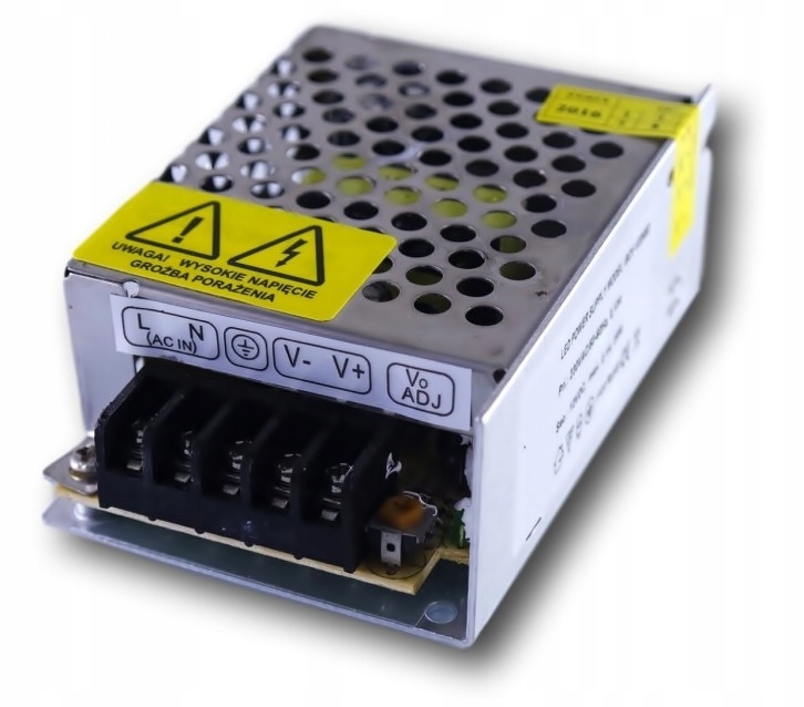 

Zasilacz do Led stabilizowany montażowy 12V 25W