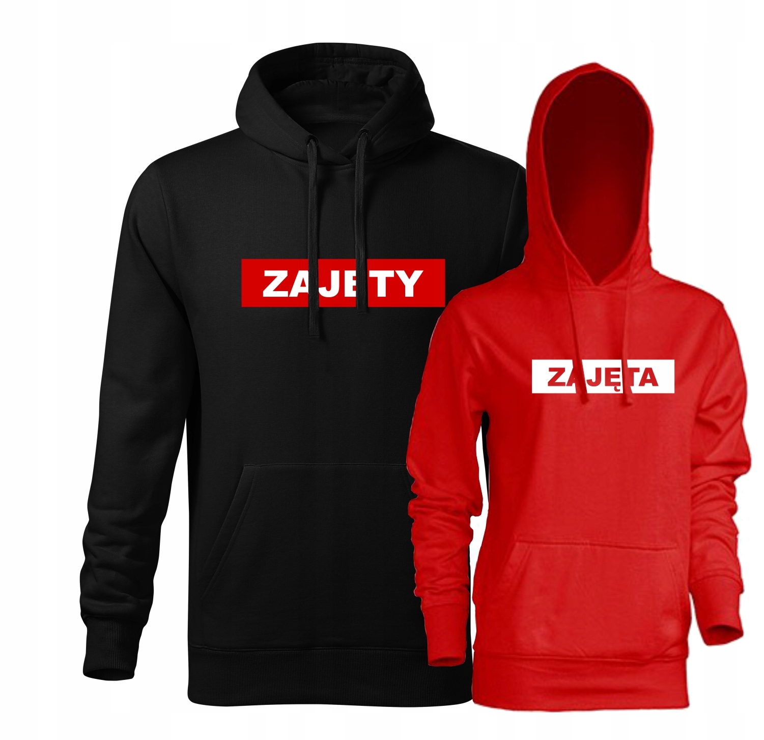 

Zestaw Urodzinowy Super bluz dla Par Zajęta Zajęty