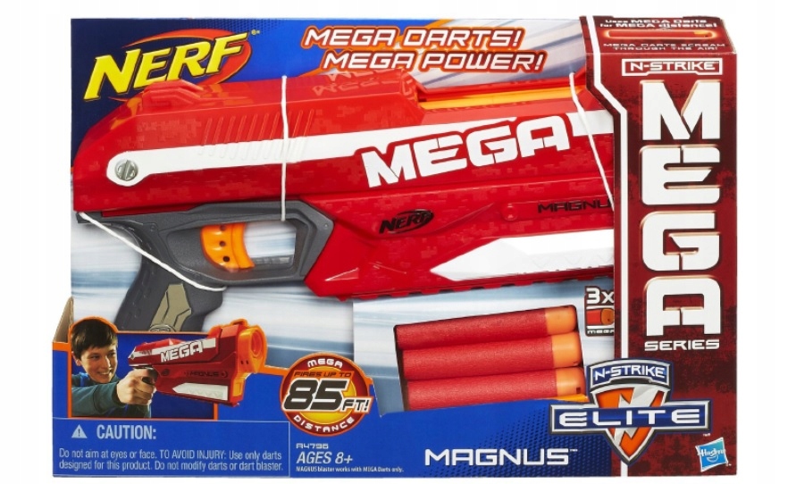 Pistolet NERF N-strike MEGA Oryginał Hasbro